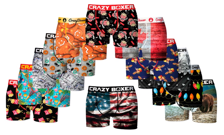 Image 2: 6 of 12 Crazy Boxer-boxerset