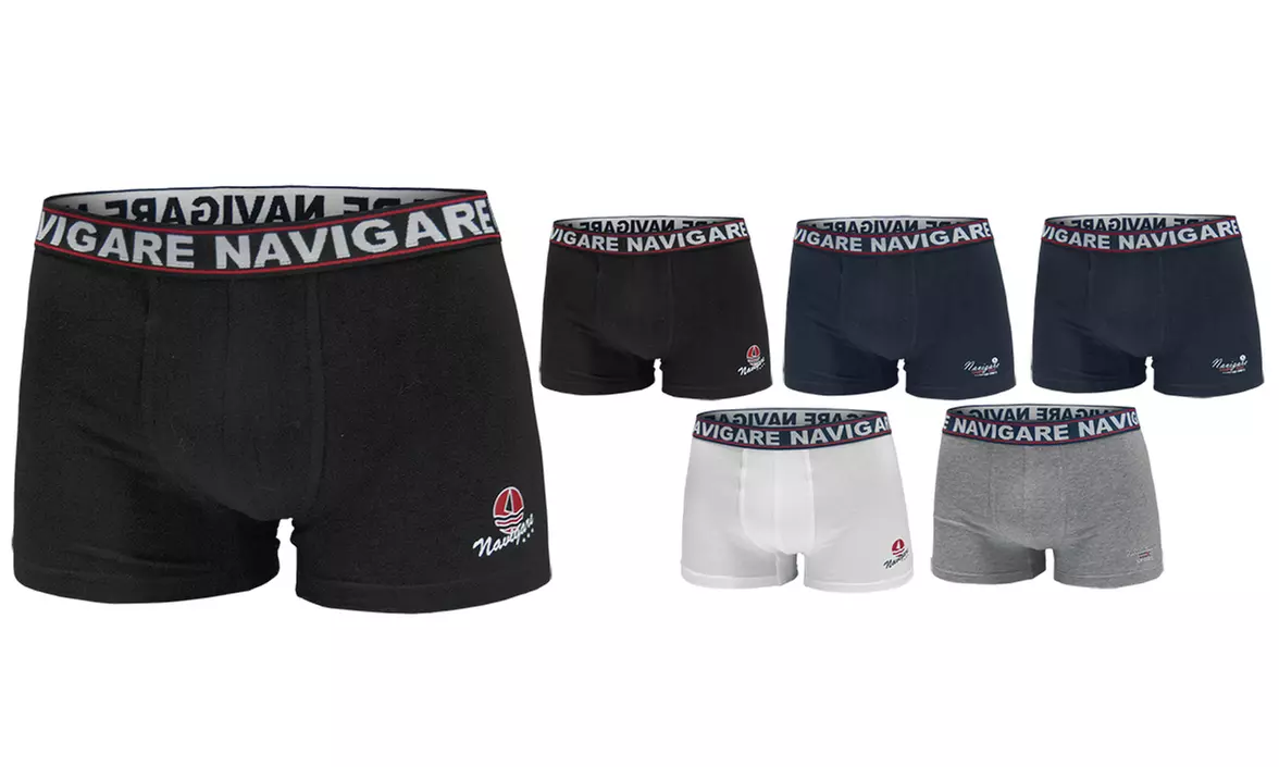 Navigare 6er-Pack Herren-Boxershorts oder -Slips