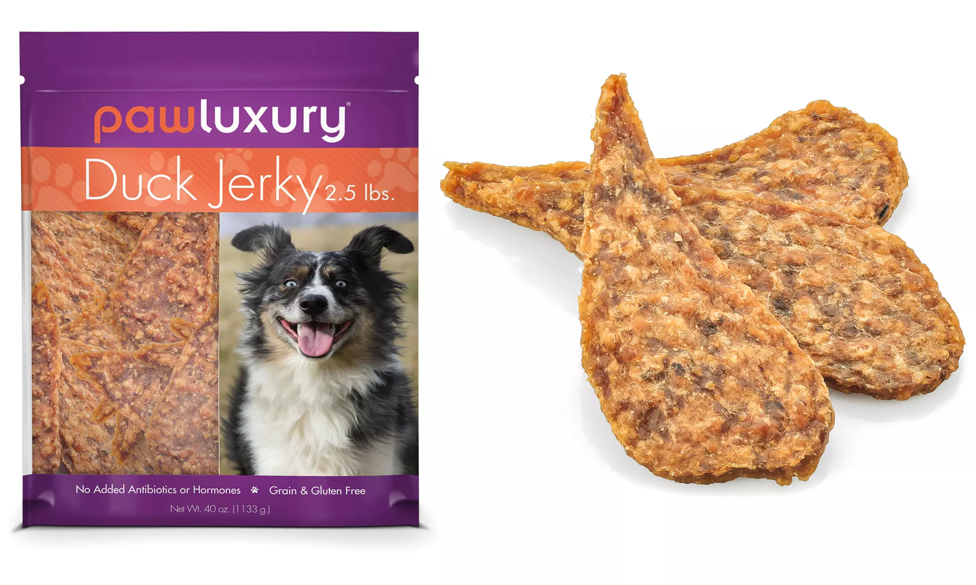 Gourmet Chicken, Duck, or Turkey Jerky (2.5 Lb.) by Pawluxury - Primary Image