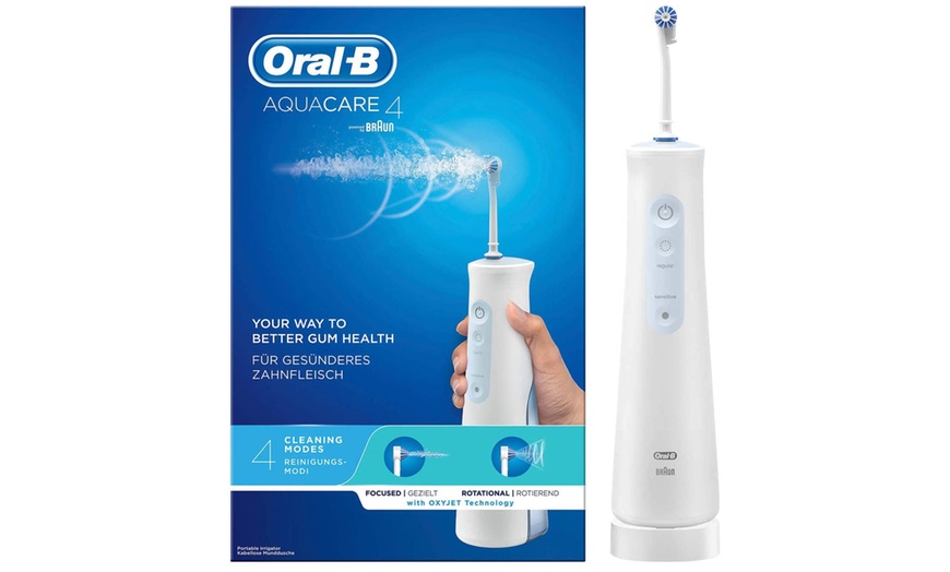 Image 1: Oral-B Aquacare 4 Water Flosser