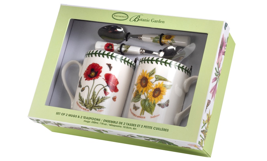 Image 9: Portmeirion Mugs and Spoons Set