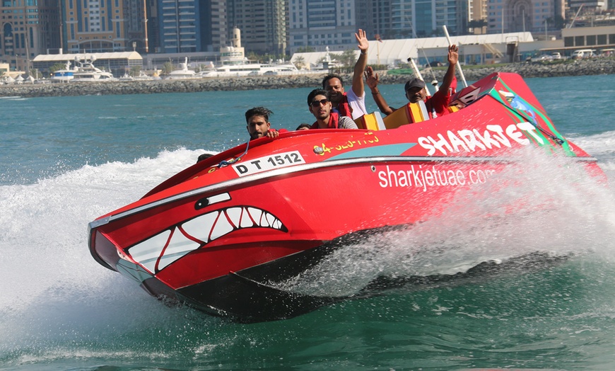 Image 4: SharkJet Thrillride & Boat Sightseeing Tour Combo