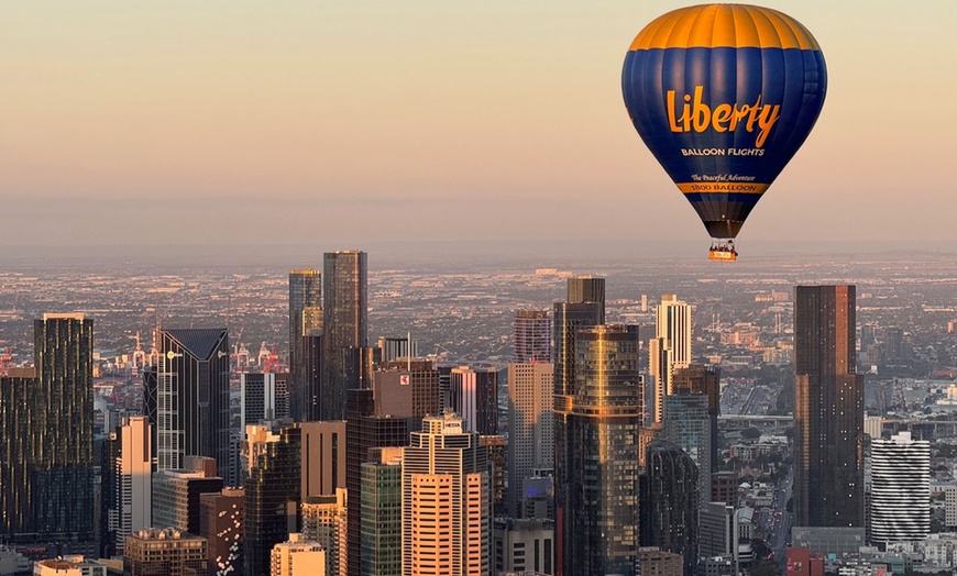 Image 6: Fly Over Yarra River & Melbourne's Iconic Landmarks During Sunrise