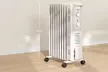 HomCom Quiet Oil Filled Radiator; choose from 7, 9 or 11 Fin in White - Image 3