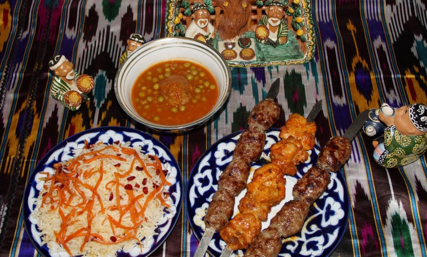 Image 1: Afghan Banquet for Two