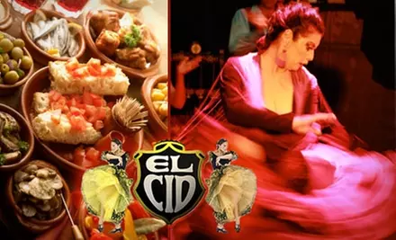 $15 for a Three-Course Dinner and Flamenco Show from El Cid - Primary Image