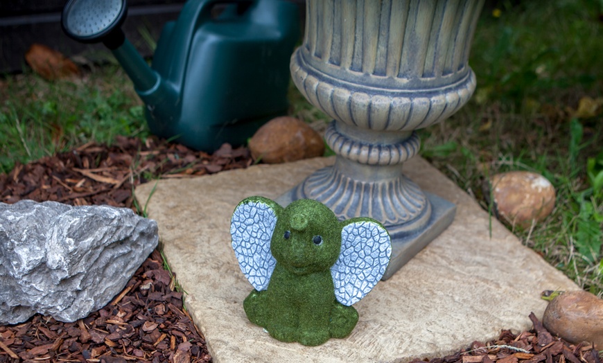 Image 4: Flocked Garden Ornaments
