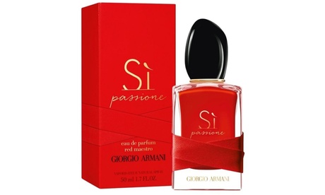 Eau de Parfum Armani Sì Passione da donna in flacone spray da 50 ml