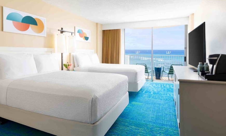 Image 20: Steps from Waikiki Beach and Free Surf-Board Credits Each Day
