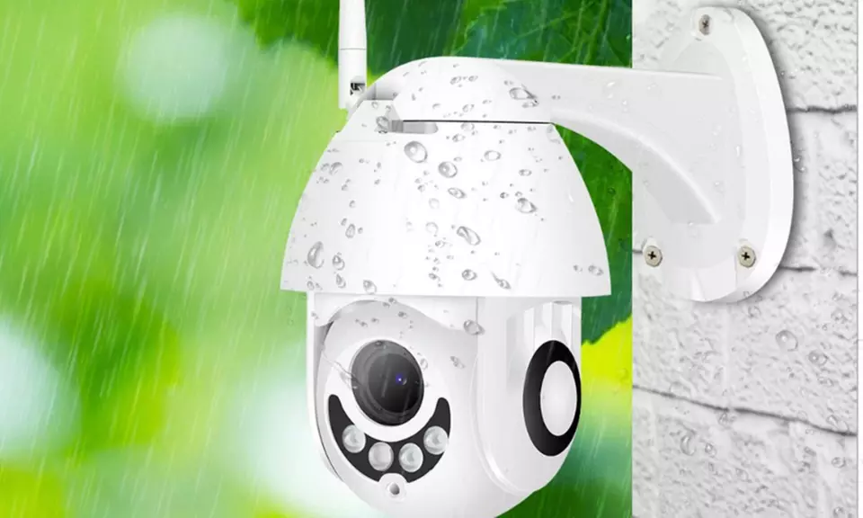 1 ou 2 caméras dôme wifi d'extérieur full HD avec audio bidirectionnel - Second Medium