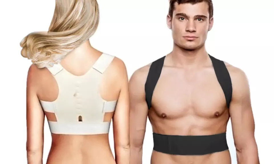 Geradehalter-Korsett mit 12 Magneten für eine bessere Körperhaltung - Primary Image