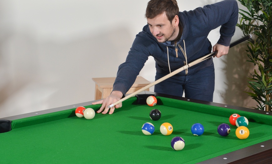 Image 5: Table de billard américain convertible