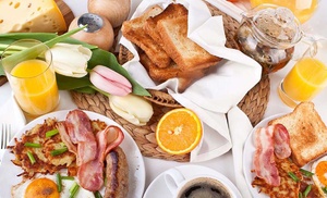 For Two or Four People: Weekend Breakfast at Three Bs Burswood Bar and Bistro