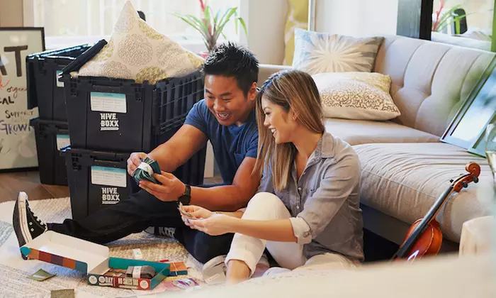 Two Hours of Moving Services with Two Movers with an Optional Truck at HiveBoxx (Up to 40% Off) - Primary Image