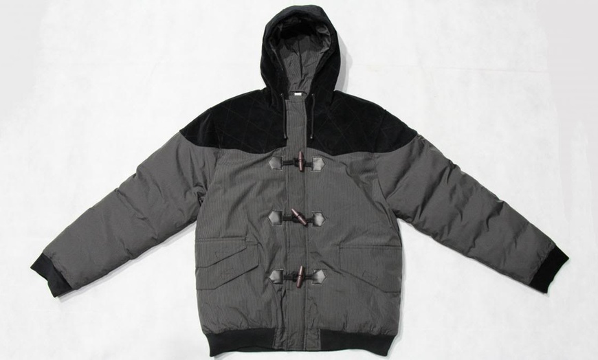 Image 2: Men's Padded Parka Alaska Jacket 