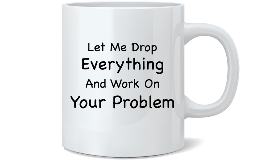 Image 8: One or Two Employee Novelty Mugs