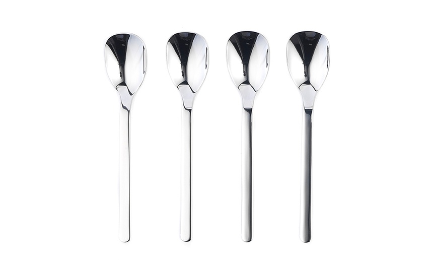 Image 35: Polished Steel Cutlery Set