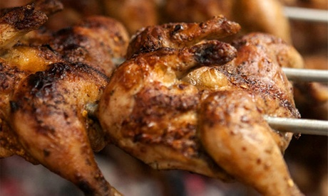 Menu galletto alla brace e vino per 2 o 4 persone a La Braceria Di Romano (sconto fino a 65%).