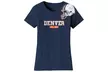 Women's Fitted Distressed Football Helmet T-Shirts. Plus Sizes Available. - Second Medium