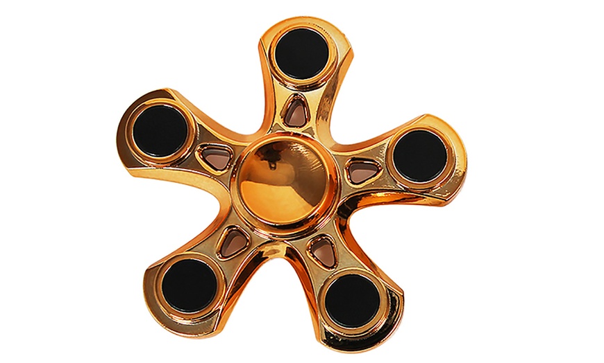 Five-Spoke Fidget Finger Spinner | Groupon Goods