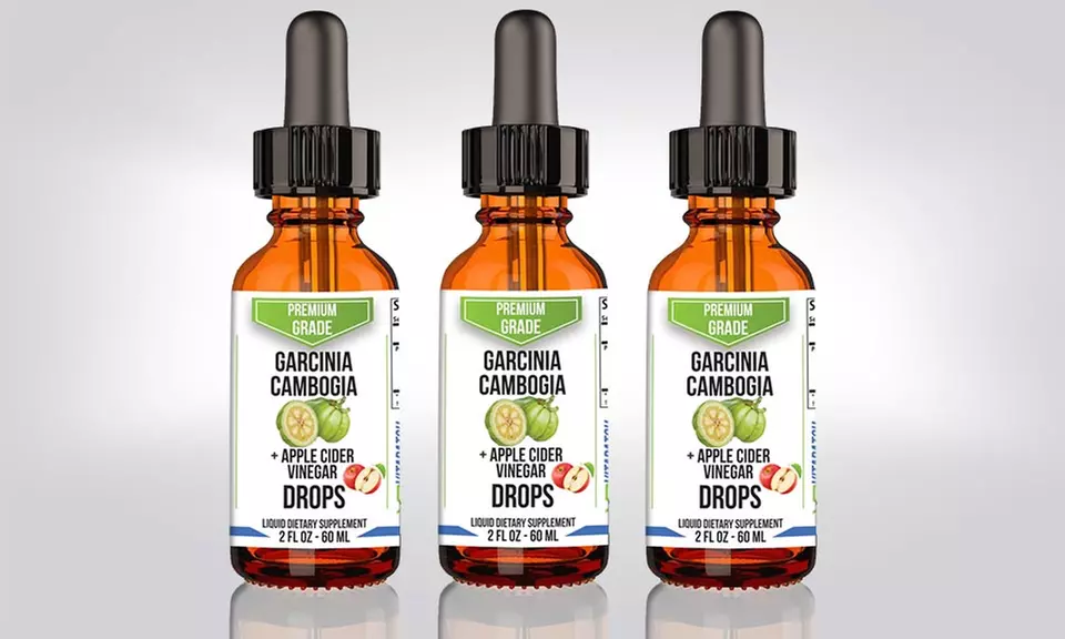 VitaPatch Garcinia Cambogia with Apple Cider Vinegar Drops (1-, 2-, or 3-Pack) - Primary Image