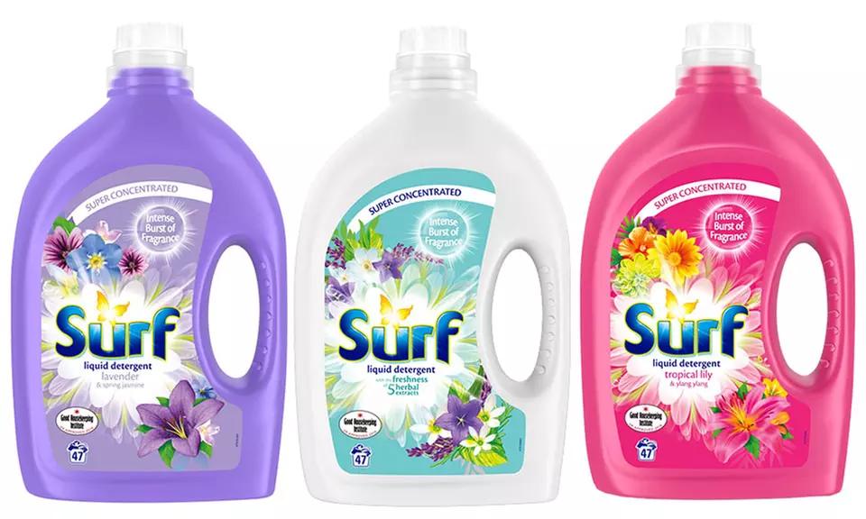 Two-Pack of Surf Liquid Super Concentrated Detergent, up to 94 Washes in Total - Primary Image