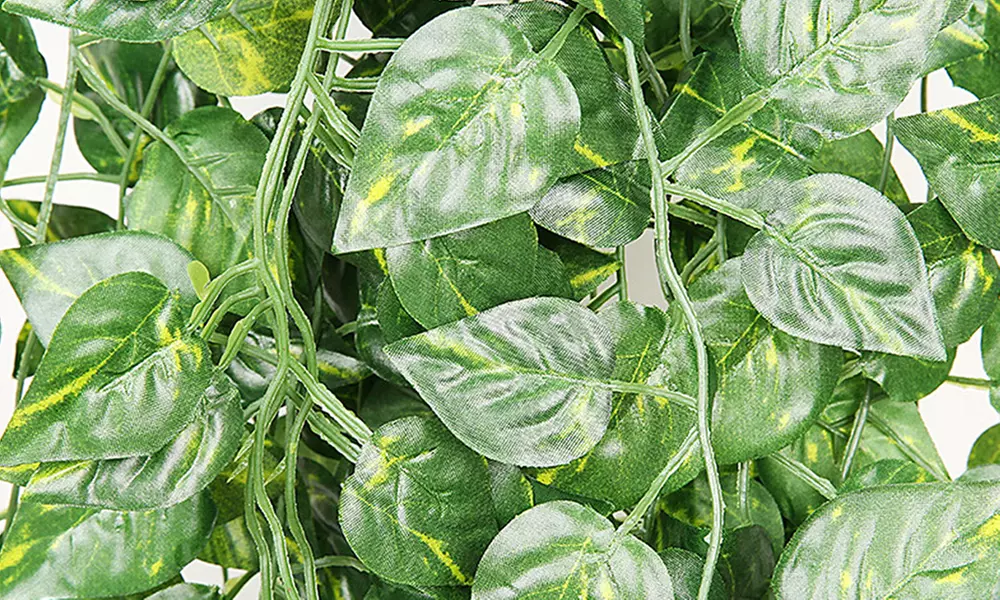 4x künstlicher Efeu mit 9 Ranken zum Aufhängen