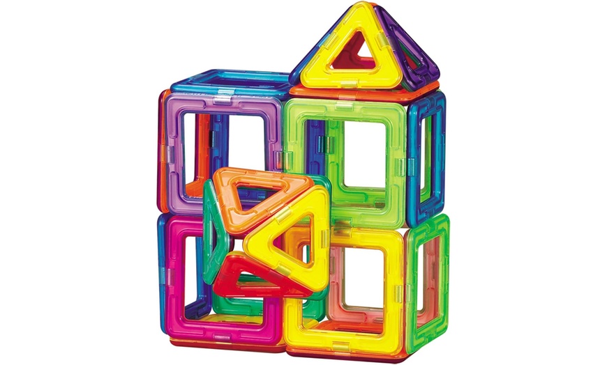 Image 6: Mag-Genius 38 Piece Rainbow Magnetic Construction Set