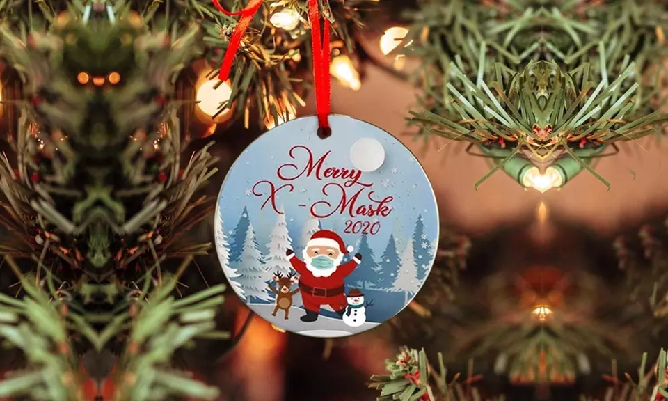 One, Two, or Three Year The World Changed Christmas Ornaments from Novadab (Up to 64% Off) - Second Medium