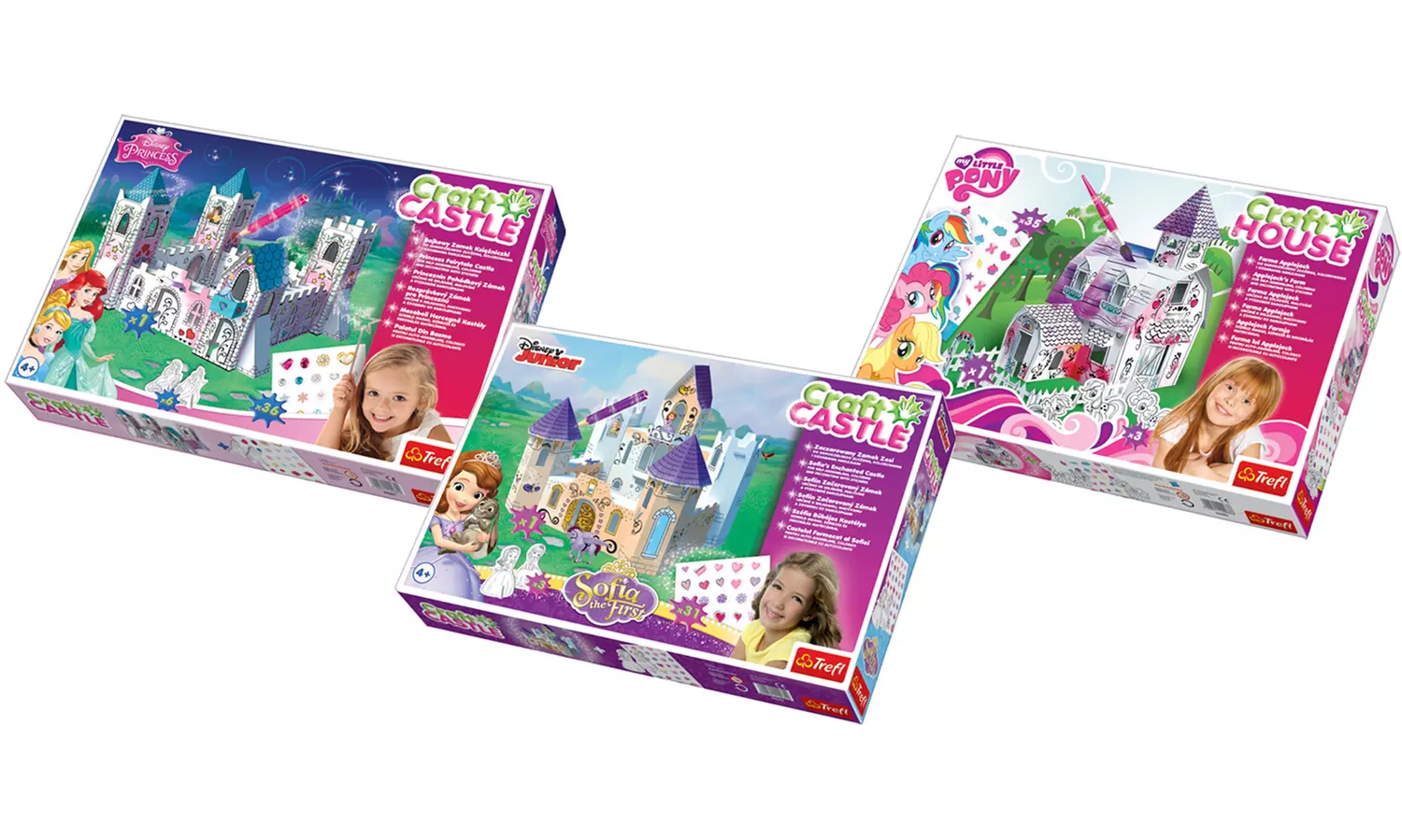 Trefl Pappschloss zum Selbstbasteln im Modell nach Wahl - Primary Image