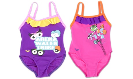 Costume intero da bambina Arena disponibile in 2 colori e 3 taglie
