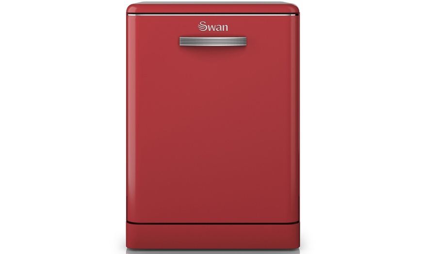 Swan deals red dishwasher