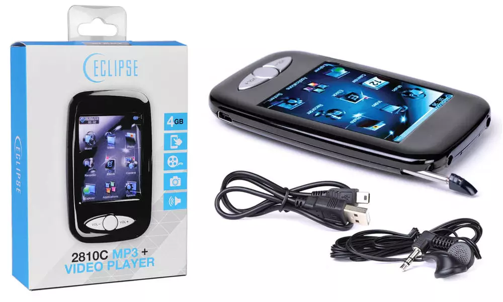 Eclipse T2810C 4GB Digital Music/Video MP3 Player and Voice Recorder - Second Medium