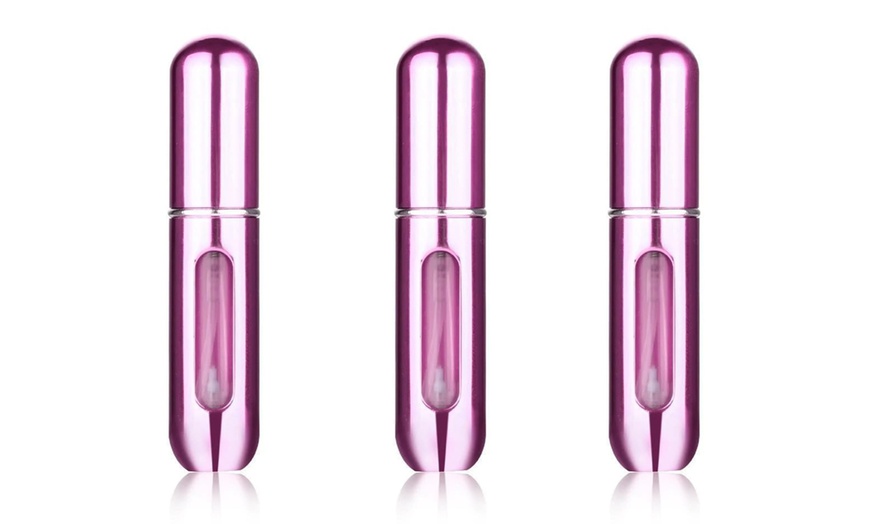 Image 20: One, Two or Three Refillable Perfume Atomiser Sprays