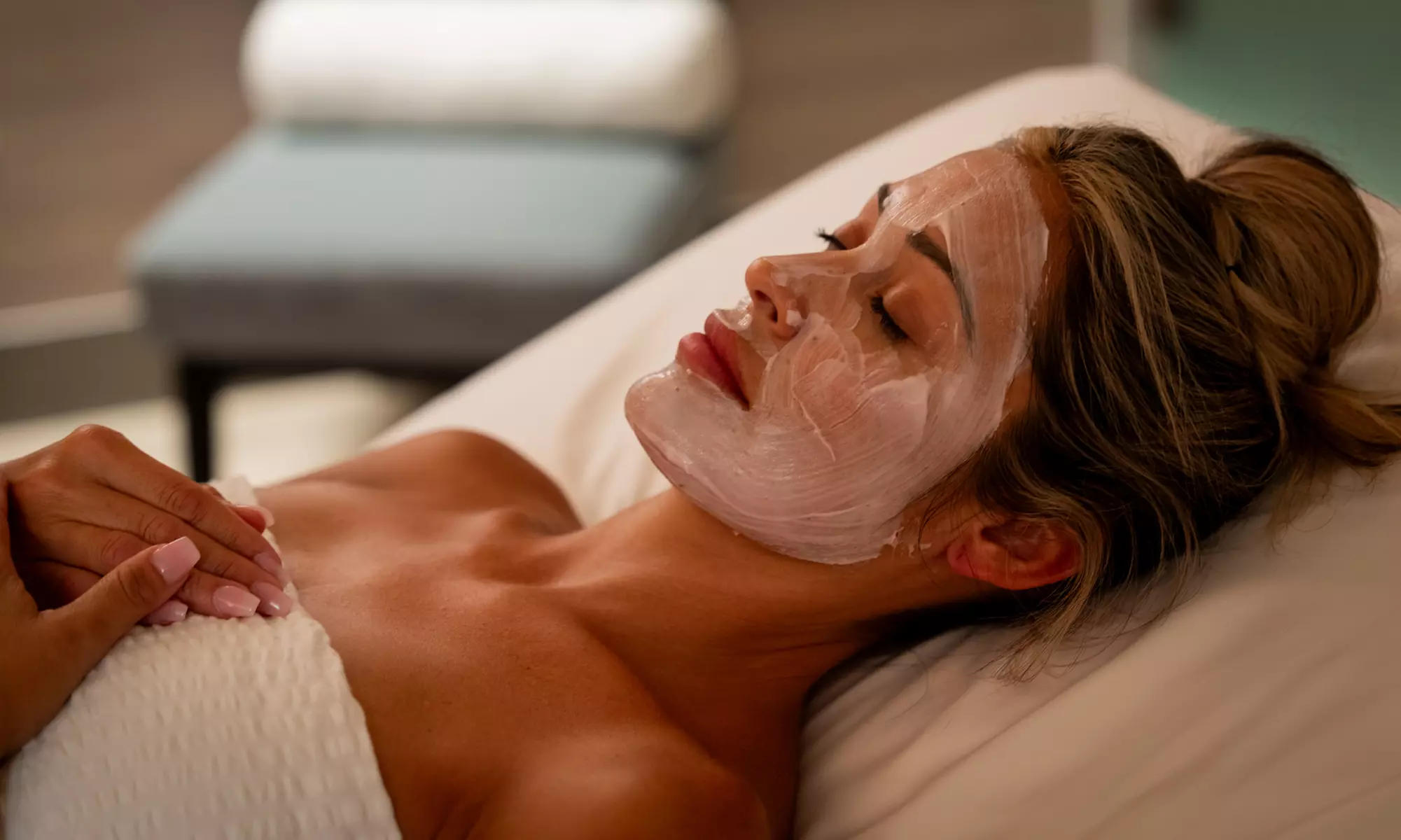 Seaside Facial and Tropical Sugar Scrub with Pool, Gym, Lounge & Valet