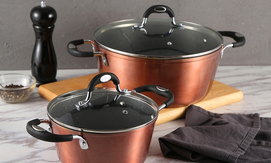 Image 8: Bergner Six-Piece Cookware Set