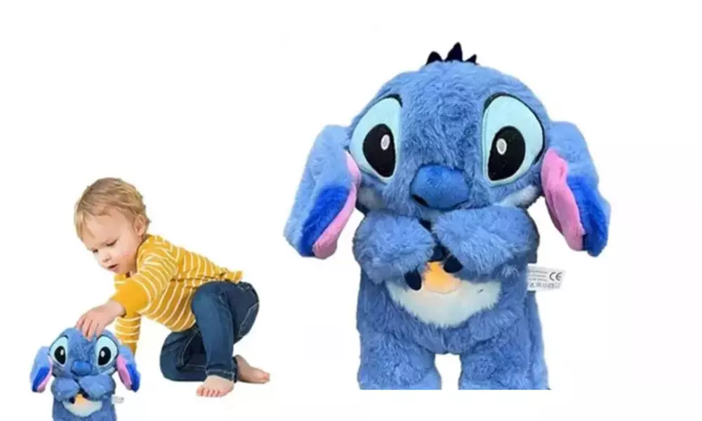 1x oder 2x Stress- und Angstbewältigungsspielzeug im Stitch-Design