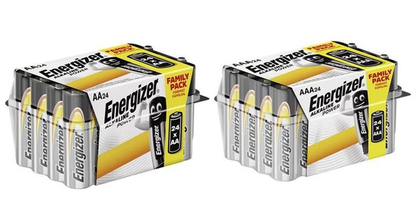 Fino a 144 batterie Energizer