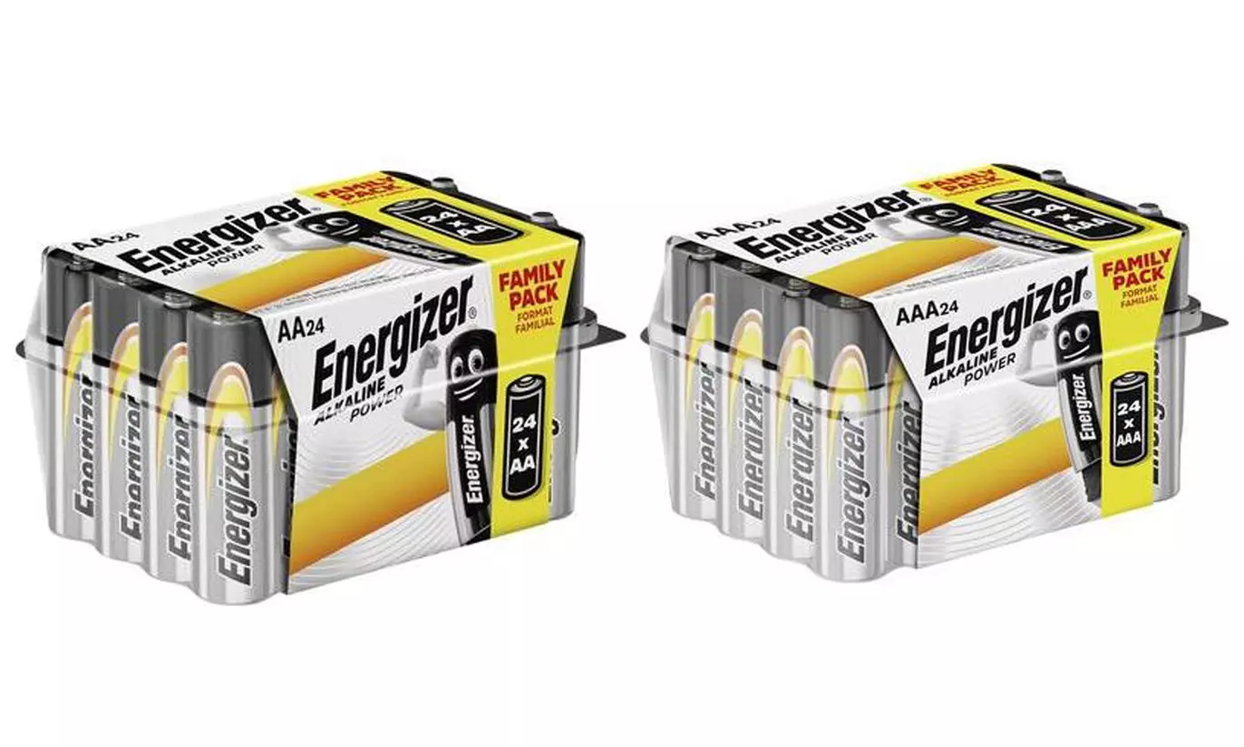 Fino a 144 batterie Energizer