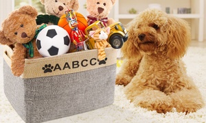 Personalised Pet Toy Storage Box