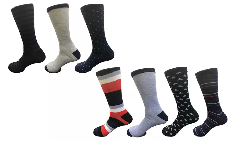 Pack de 7 paires de chaussettes assorties pour homme de la marque 600W Chicago homme - Primary Image