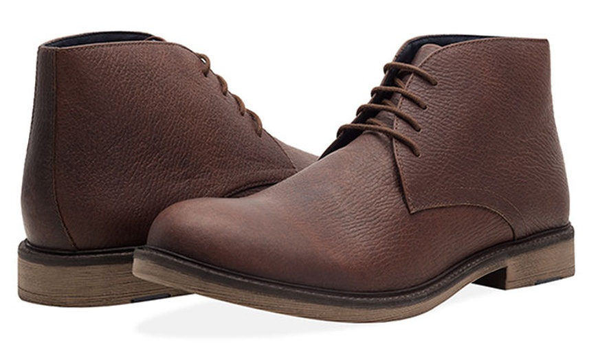 Image 18: Redfoot Leren Chukka-laarzen