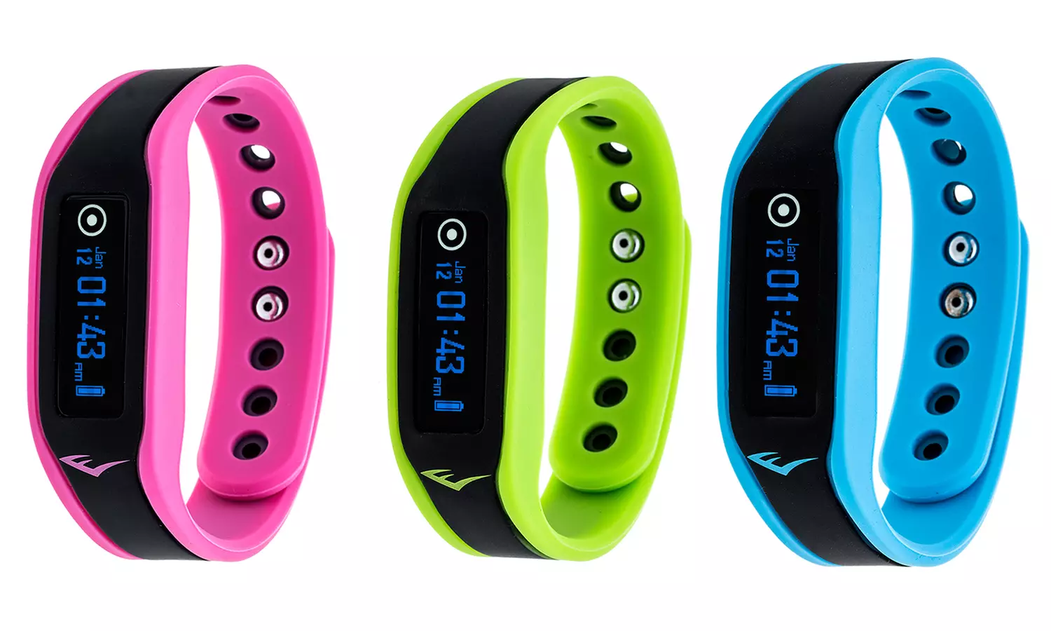 Everlast TR3 Waterproof Bluetooth Fitness Activity Tracker Watch - Primary Image