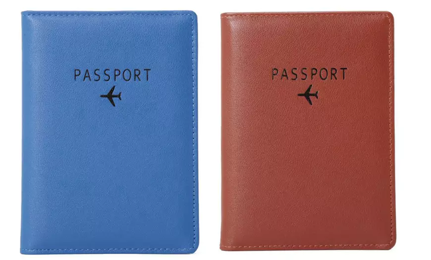 Image 9: Funda protectora para pasaporte