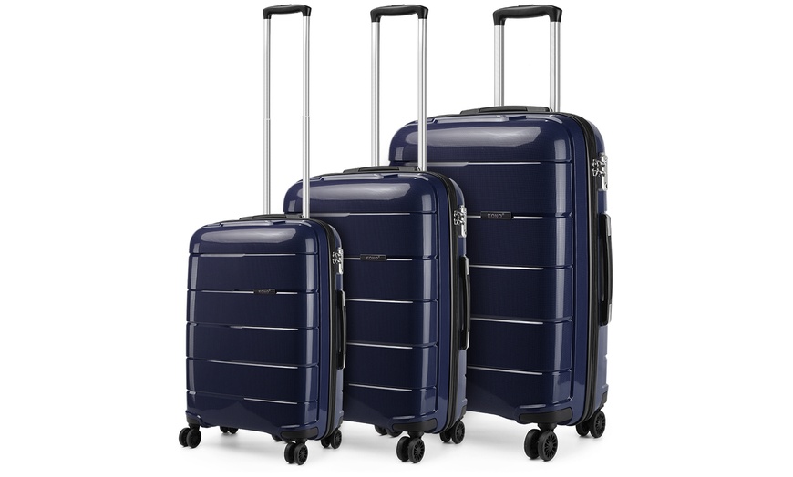 Image 13: Kono Hard Shell Individual Suitcases or Suitcase Set 