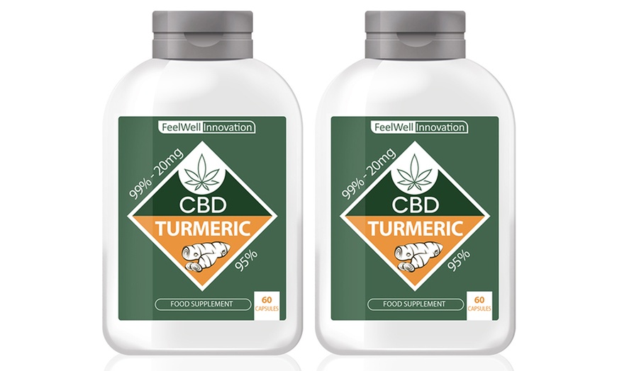 Image 3: Turmeric CBD Capsules