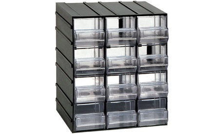 Cassettiera Artplast con 12 cassetti trasparenti