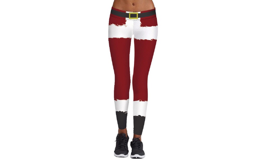 Image 3: Women's Christmas Leggings