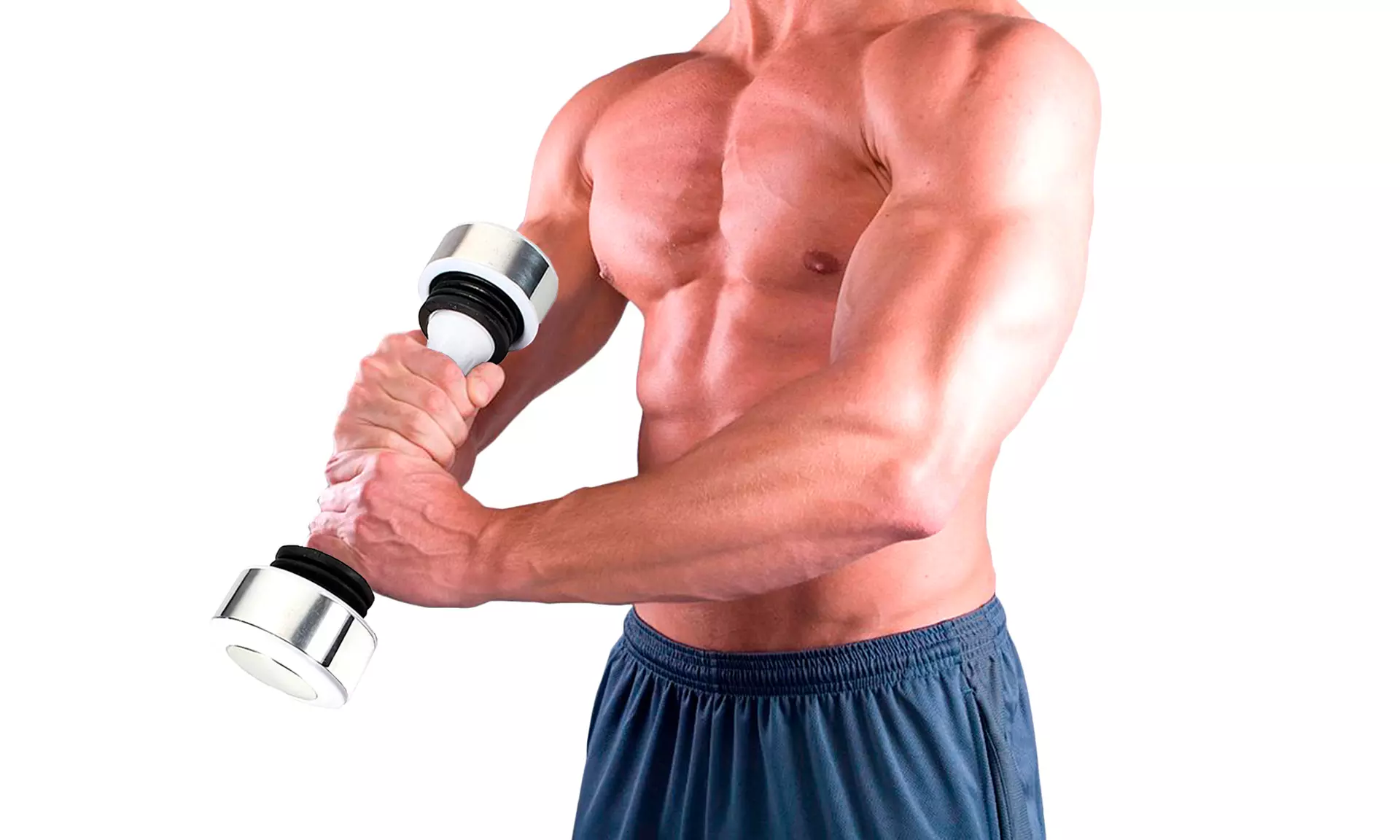 1 ou 2 haltères auto-vibrantes pour exercices de musculation - Primary Image