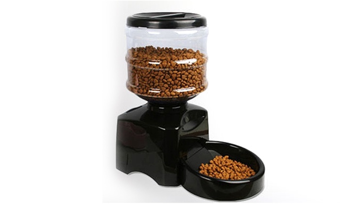 Automatic Pet Feeder With Timer Groupon Goods